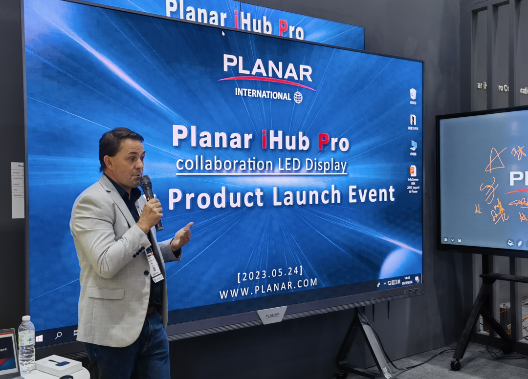 InfoComm Asia | 米兰·(milan)中国官方网Planar全球首发第四代Micro LED智能一体机