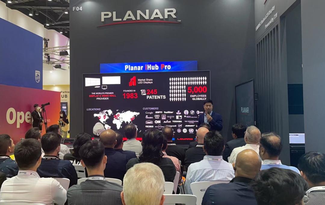 InfoComm Asia | 米兰·(milan)中国官方网Planar全球首发第四代Micro LED智能一体机